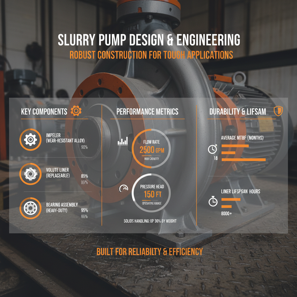 Advanced Slurry Pump Design for Efficient and Reliable Fluid Handling