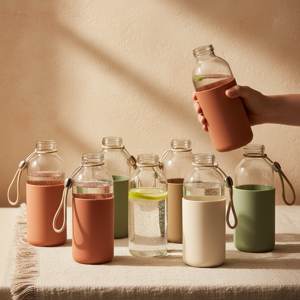 Sustainable Hydration with Premium Bulk Glass Water Bottles