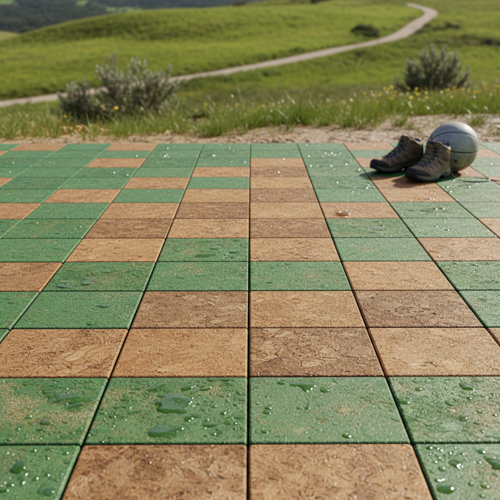 Revolutionizing Athletic Surfaces with Durable Outdoor Sport Court Tiles