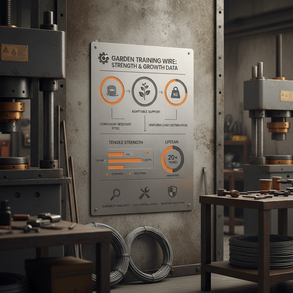 Optimizing Growth and Yields with Garden Training Wire Applications