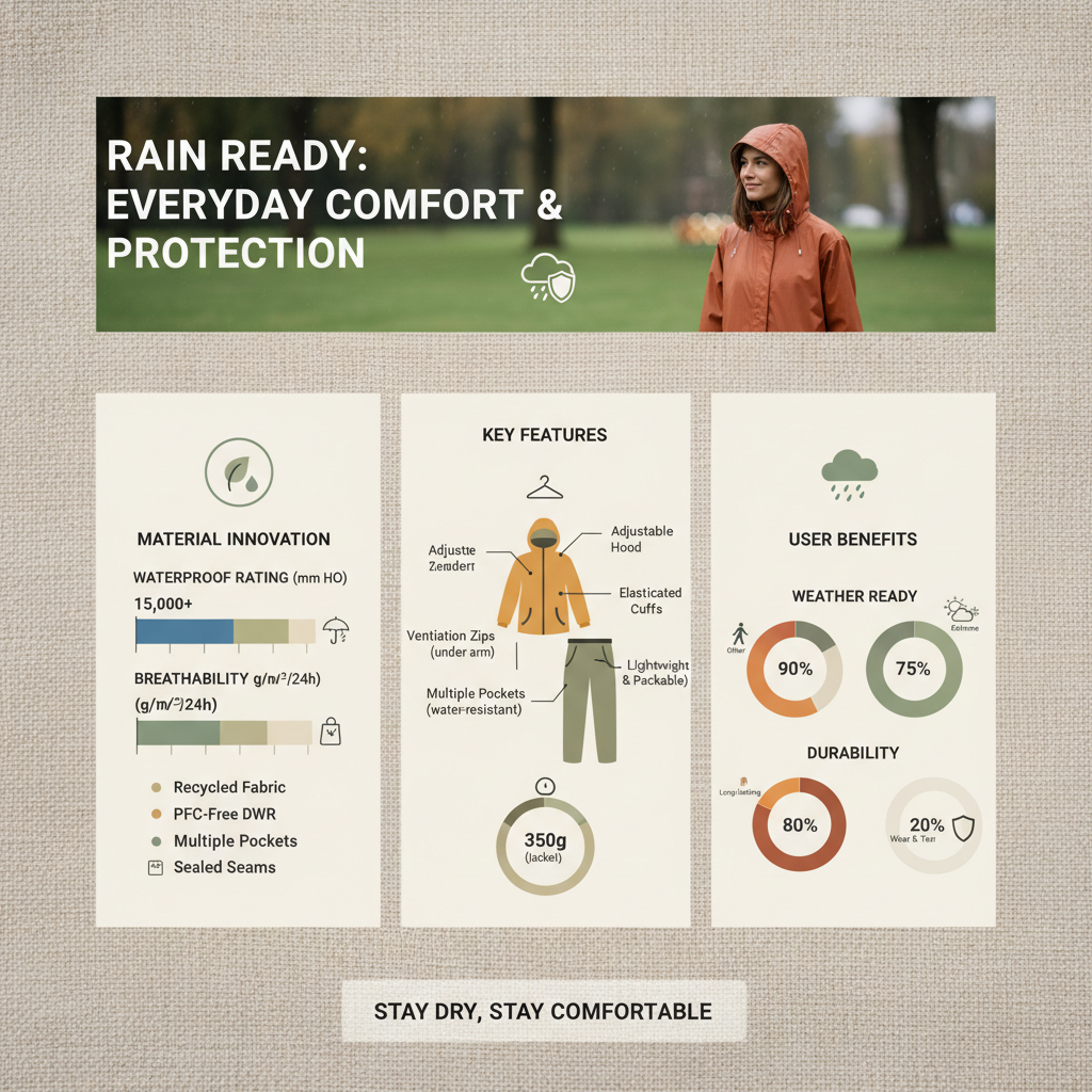 Comprehensive Guide to Rainwear Sets for Protection and Performance