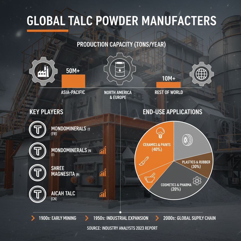 Leading Talc Powder Manufacturers Driving Innovation and Quality Control