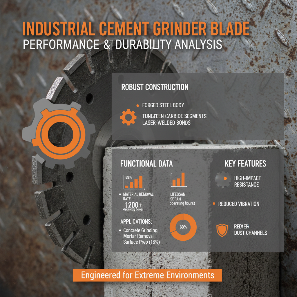 Essential Guide to Cement Blade for Grinder Applications and Performance