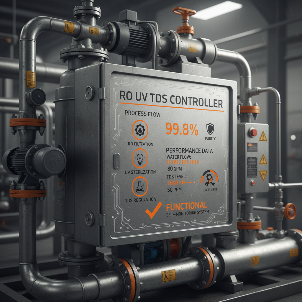 Advanced ro uv controller with tds sense for Pure and Safe Water Solutions
