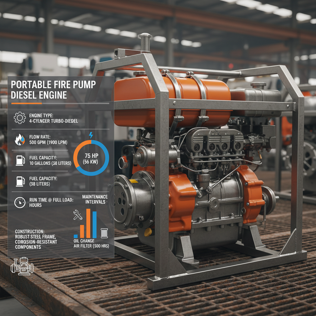 Essential Portable Fire Pump Diesel Engine Systems for Comprehensive Fire Safety