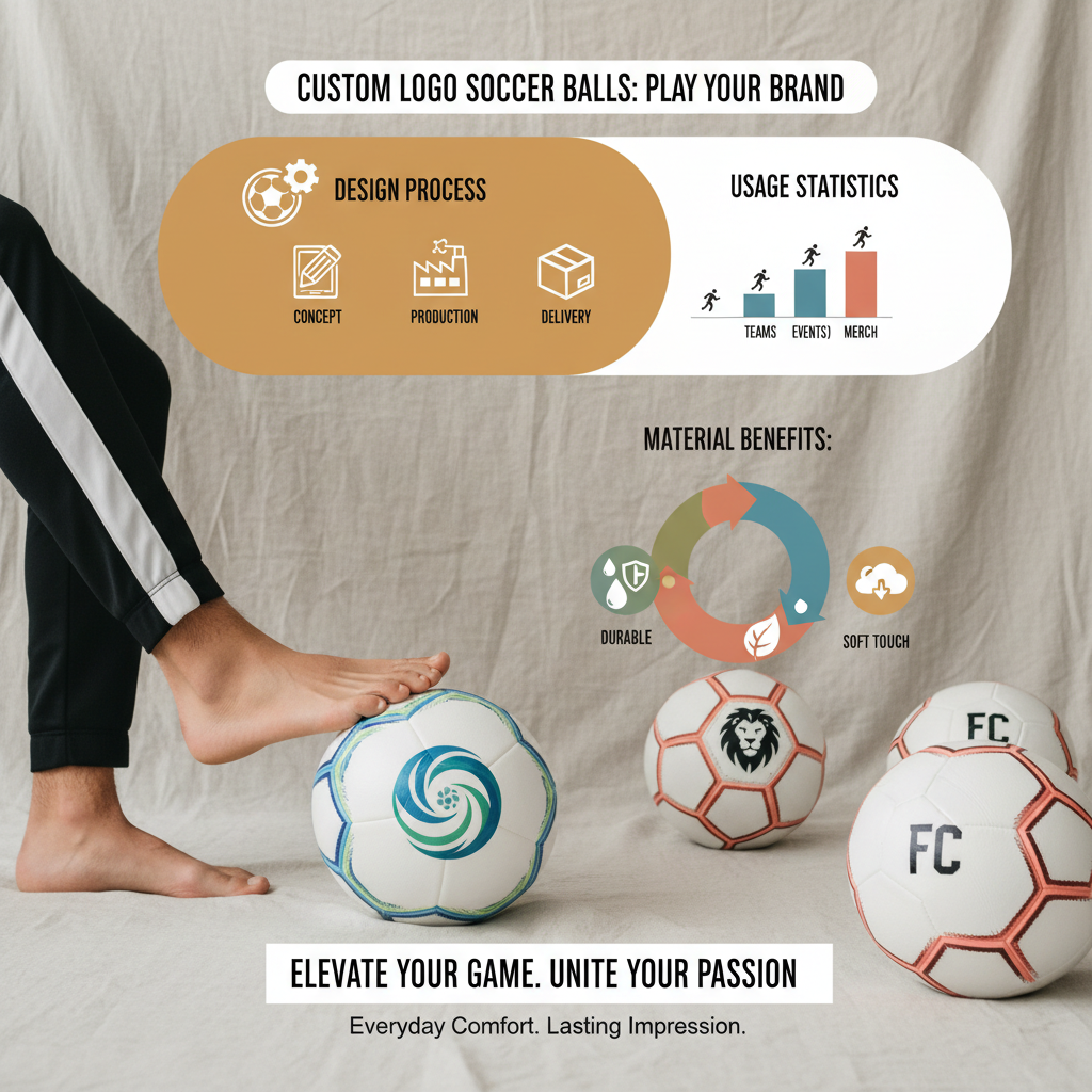 custom logo soccer balls