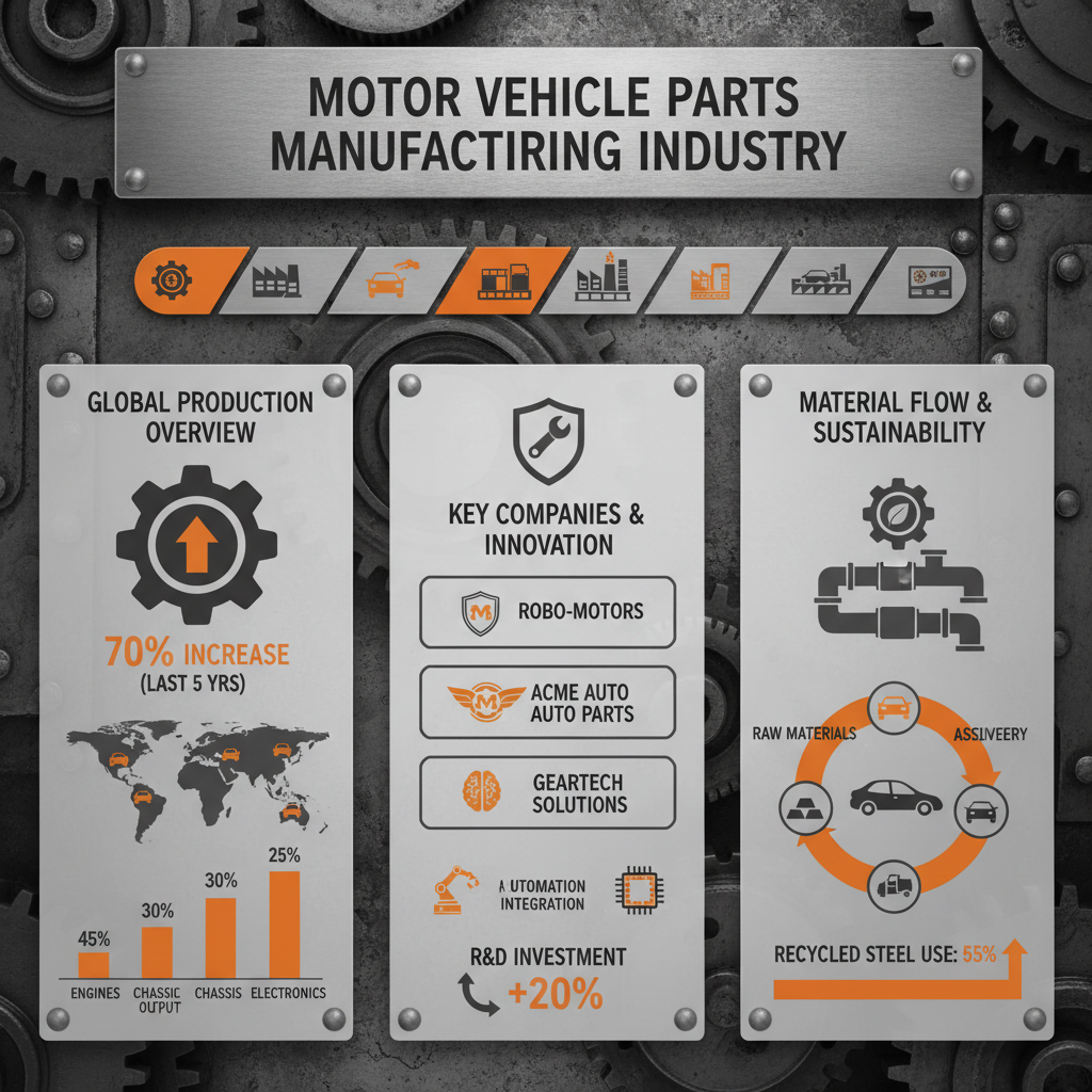 Exploring Vehicle Parts Manufacturing Companies and Industry Trends