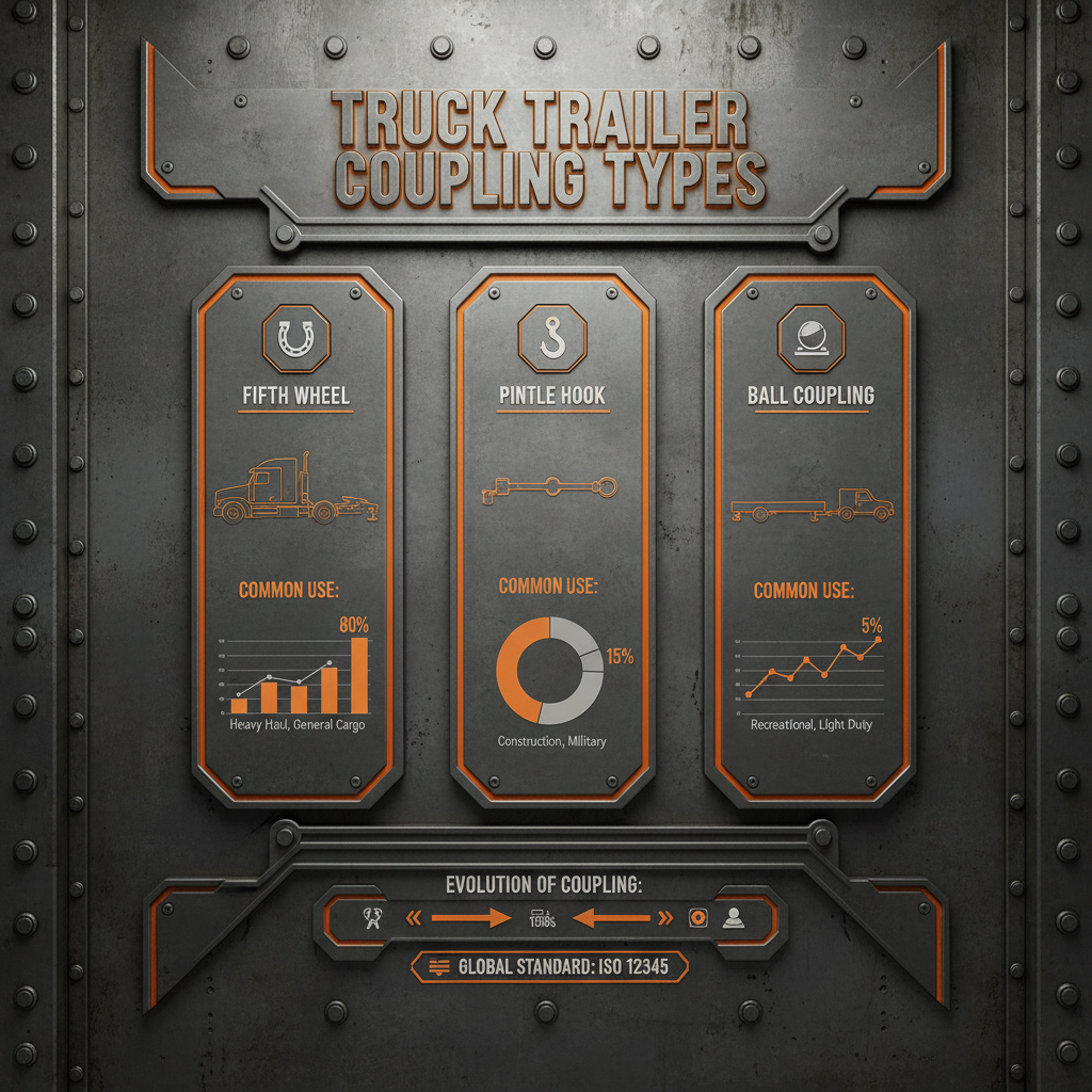Understanding Diverse Truck Trailer Coupling Types for Efficient Logistics