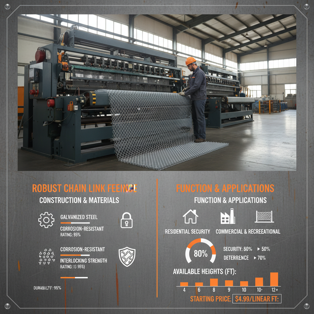 Affordable Chain Link Fence for Sale Solutions for Security and Demarcation