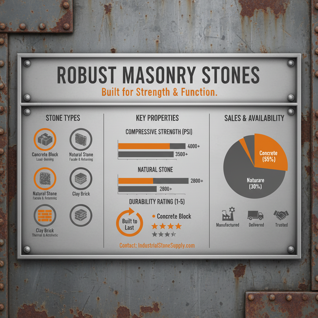Explore Premium Quality Masonry Stones for Sale and Construction Solutions