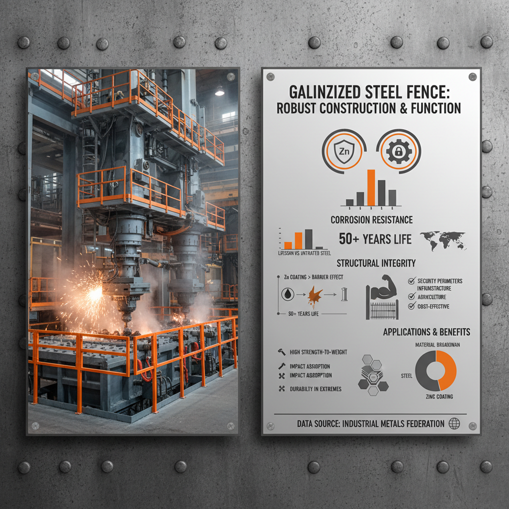 The Enduring Strength of Galvanized Steel Fence for Modern Infrastructure