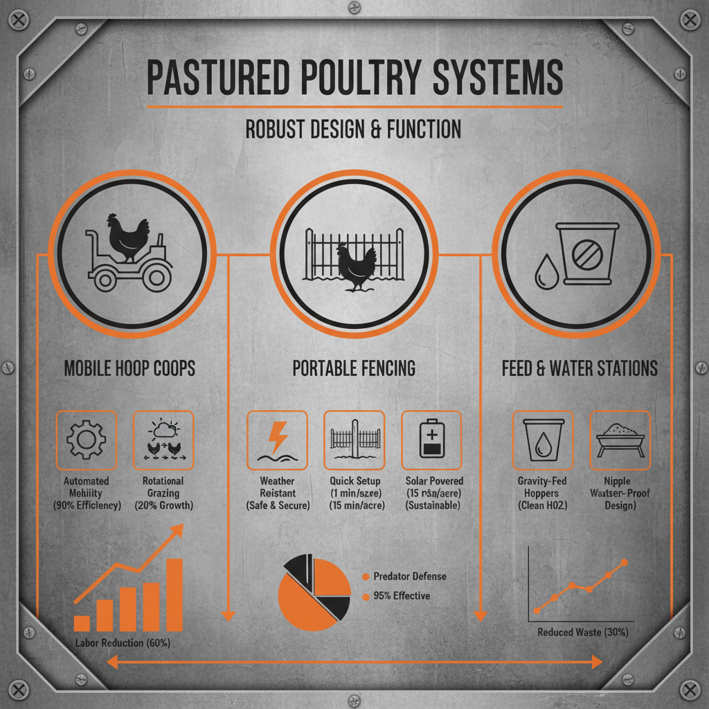 Revolutionizing Poultry Farming with Advanced Pastured Poultry Equipment