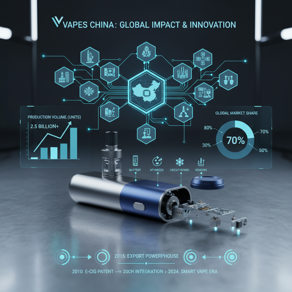 The Dominance of Vapes China in the Global Vaping Industry