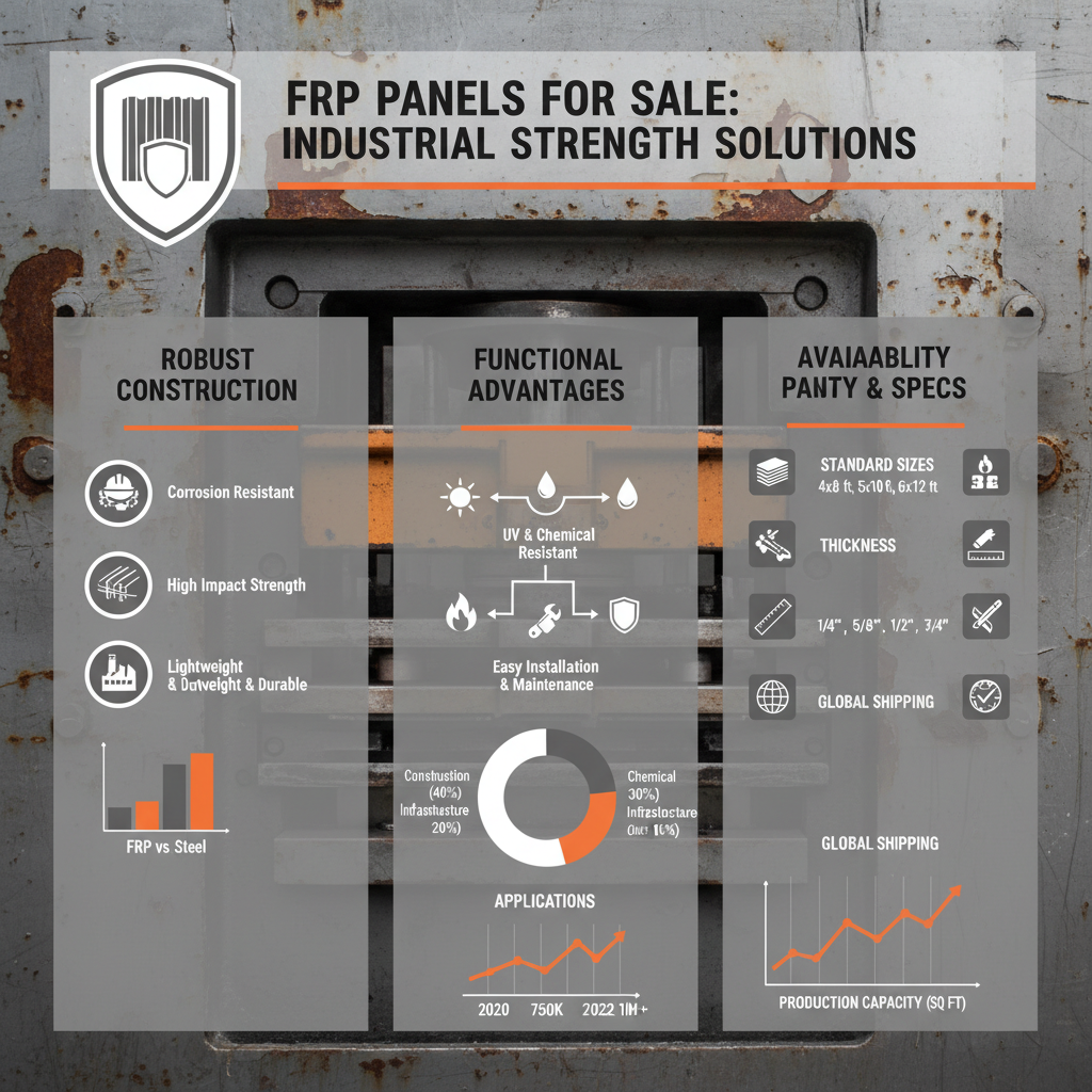 Exploring the Growing Market for Durable FRP Panels for Sale