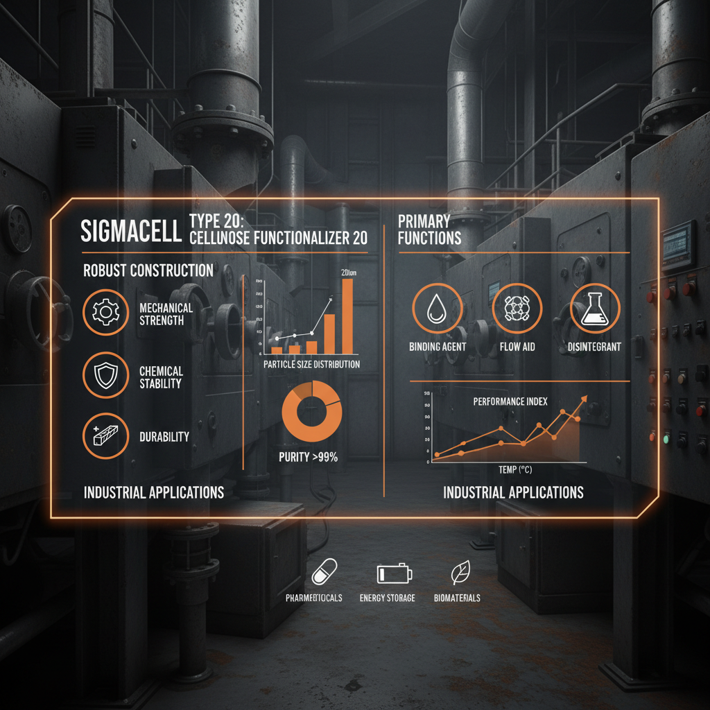 Exploring the Advancements and Applications of Sigmacell Cellulose Type 20