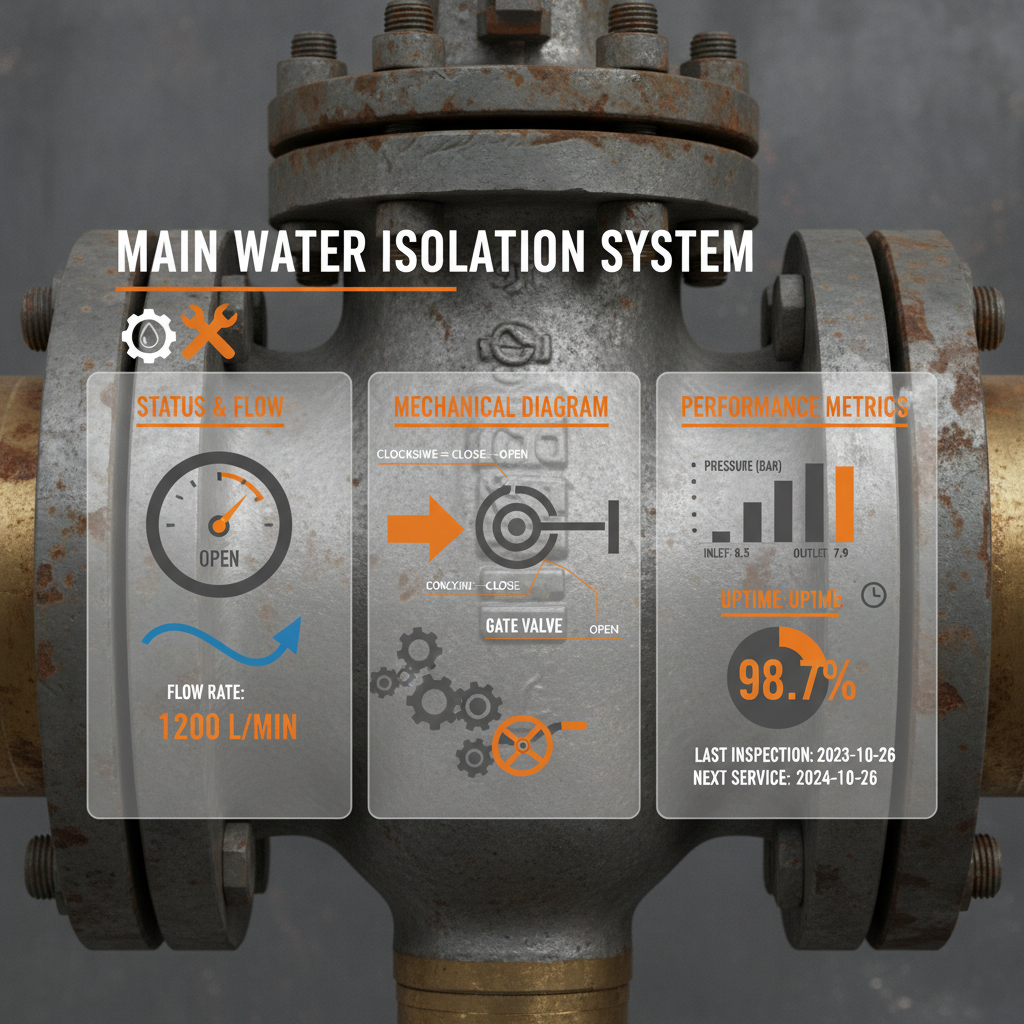 main water valve