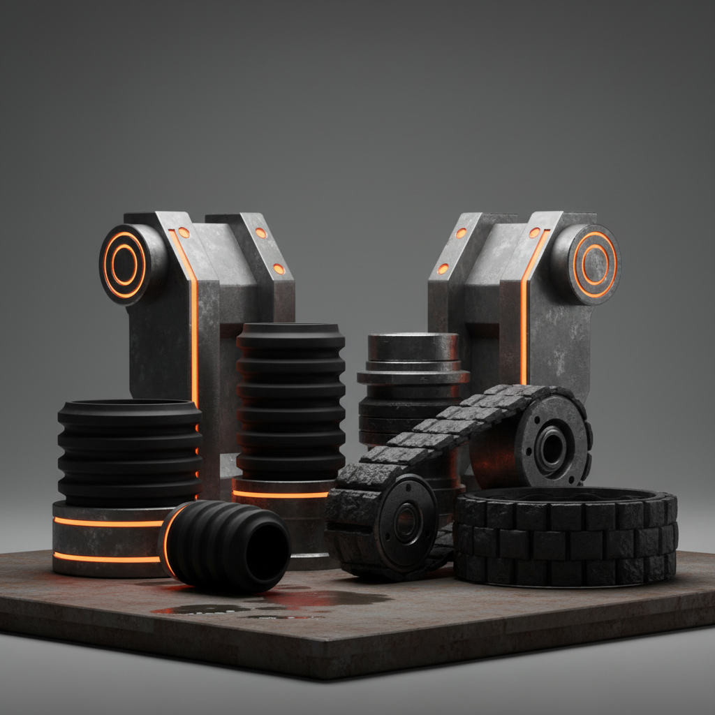 Robot rubber accessories