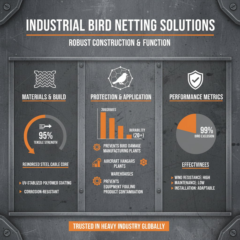 heavy duty bird netting