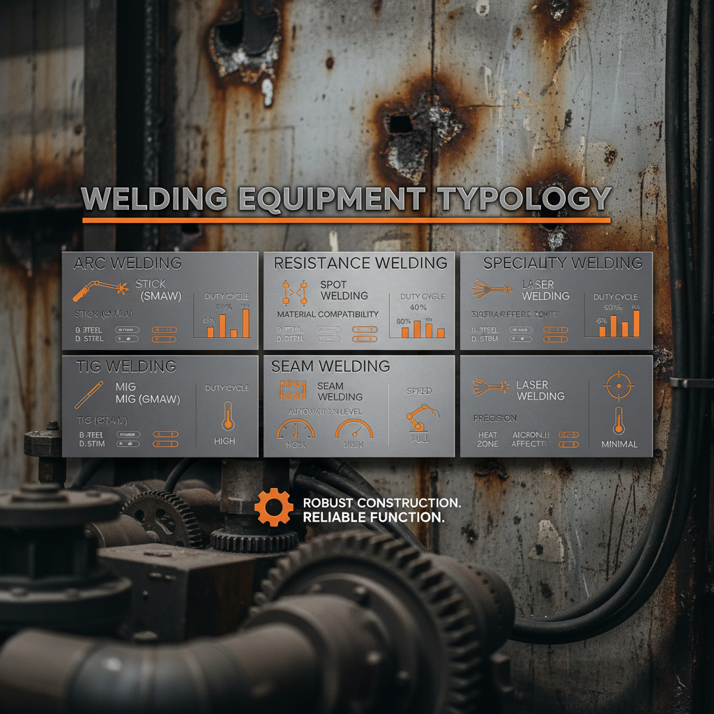 different types of welding equipment