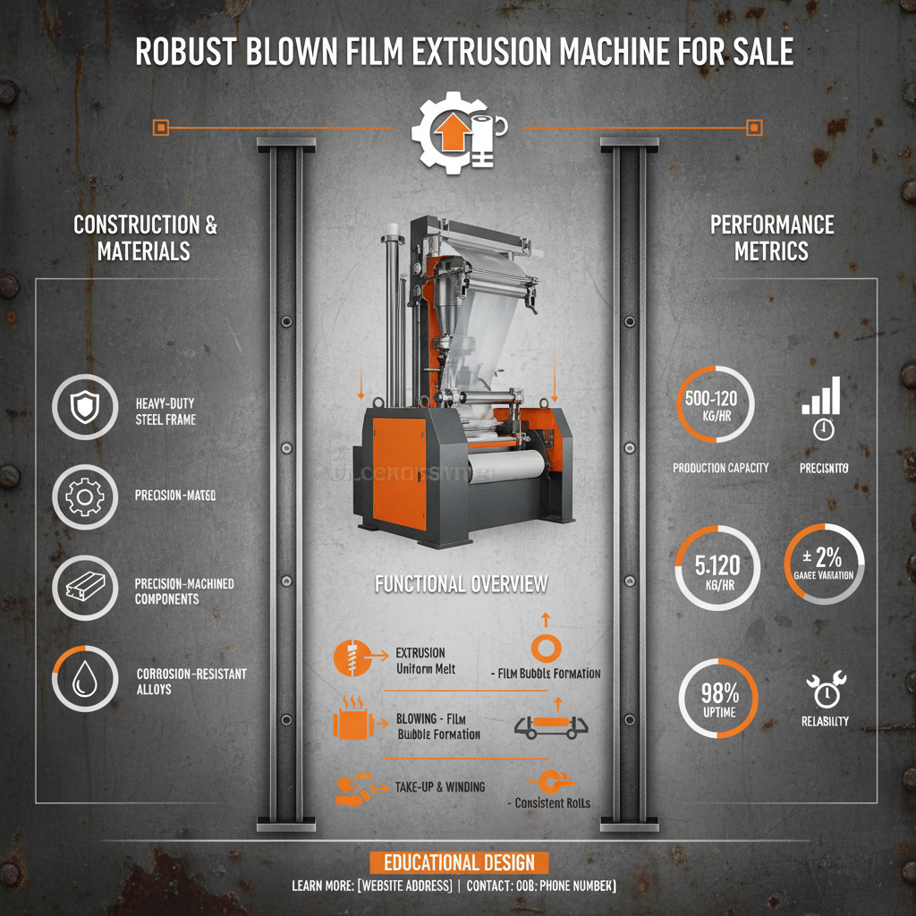blown film extrusion machine for sale