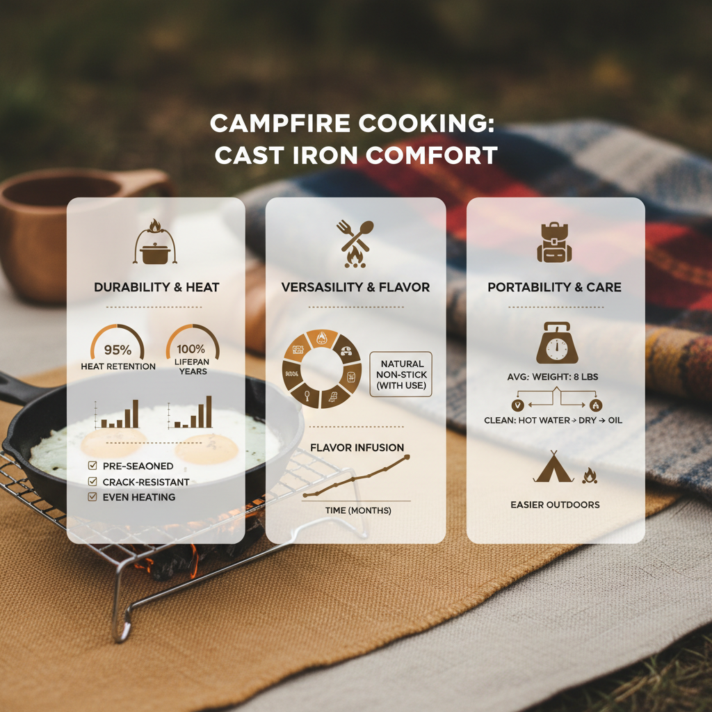 camping cast iron