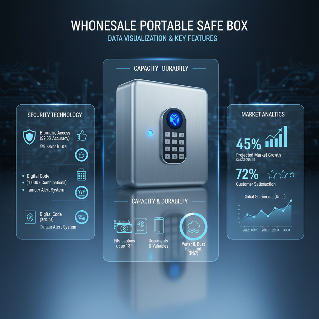 Wholesale portable safe box