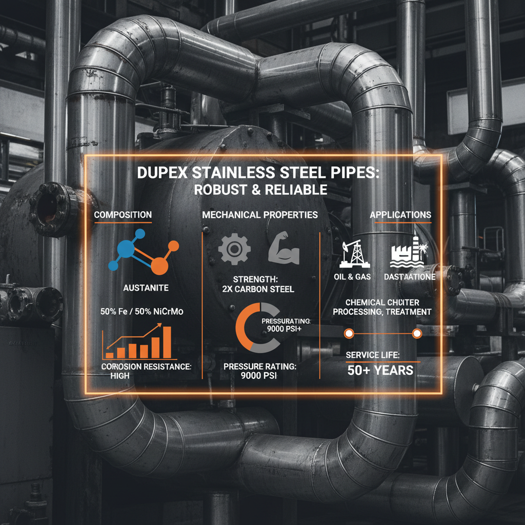 duplex stainless steel pipes