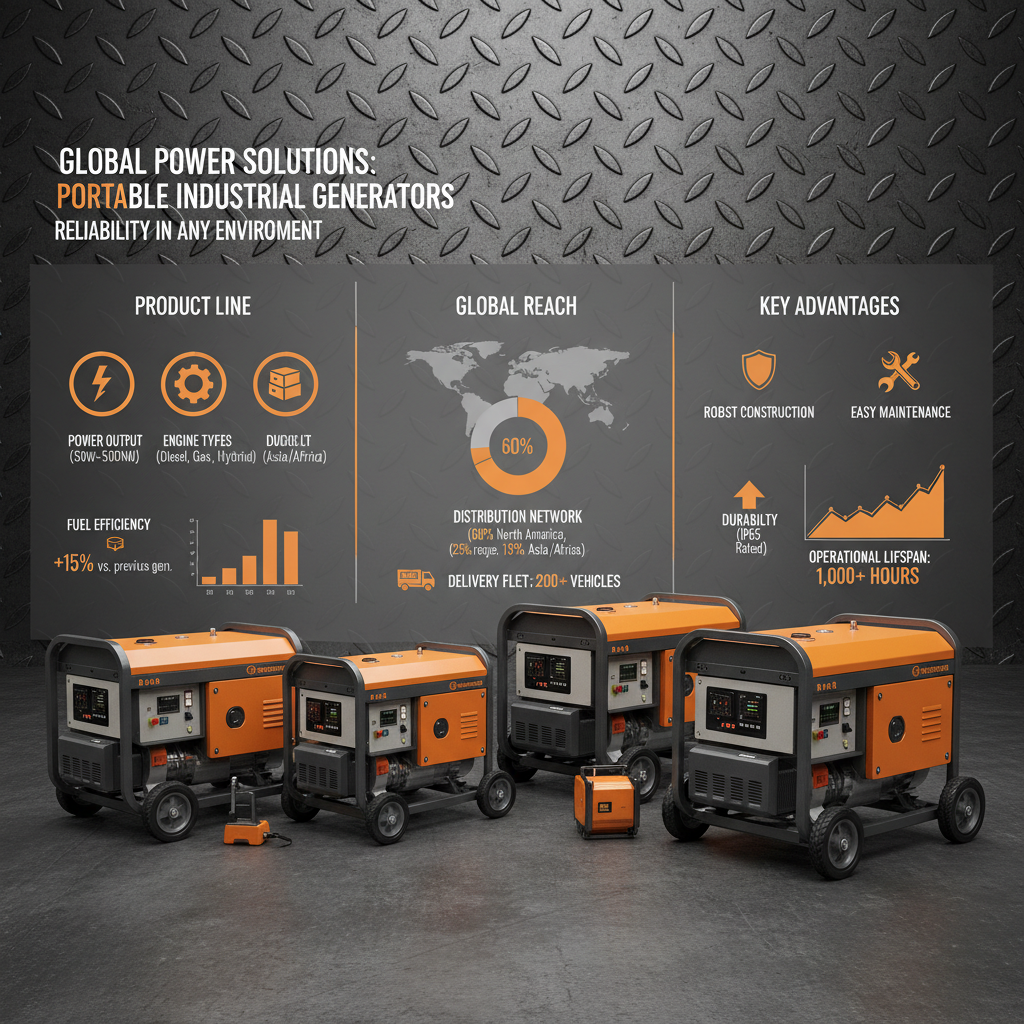 portable industrial generator Supplier