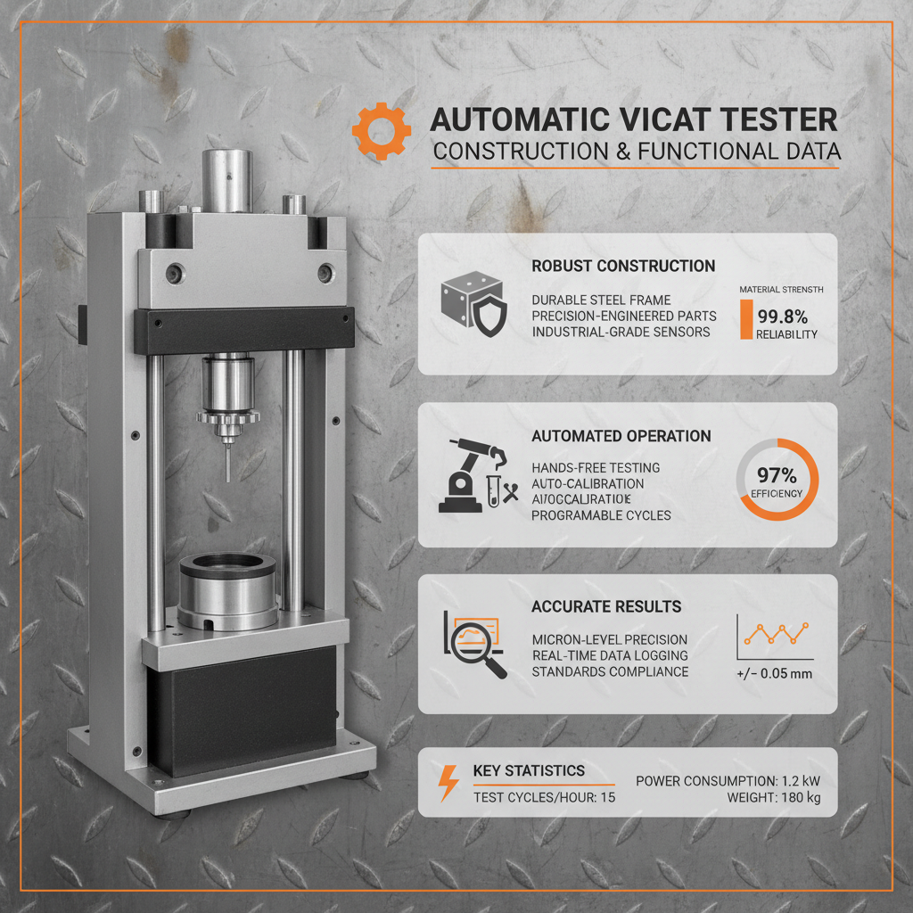 Automatic Vicat Tester
