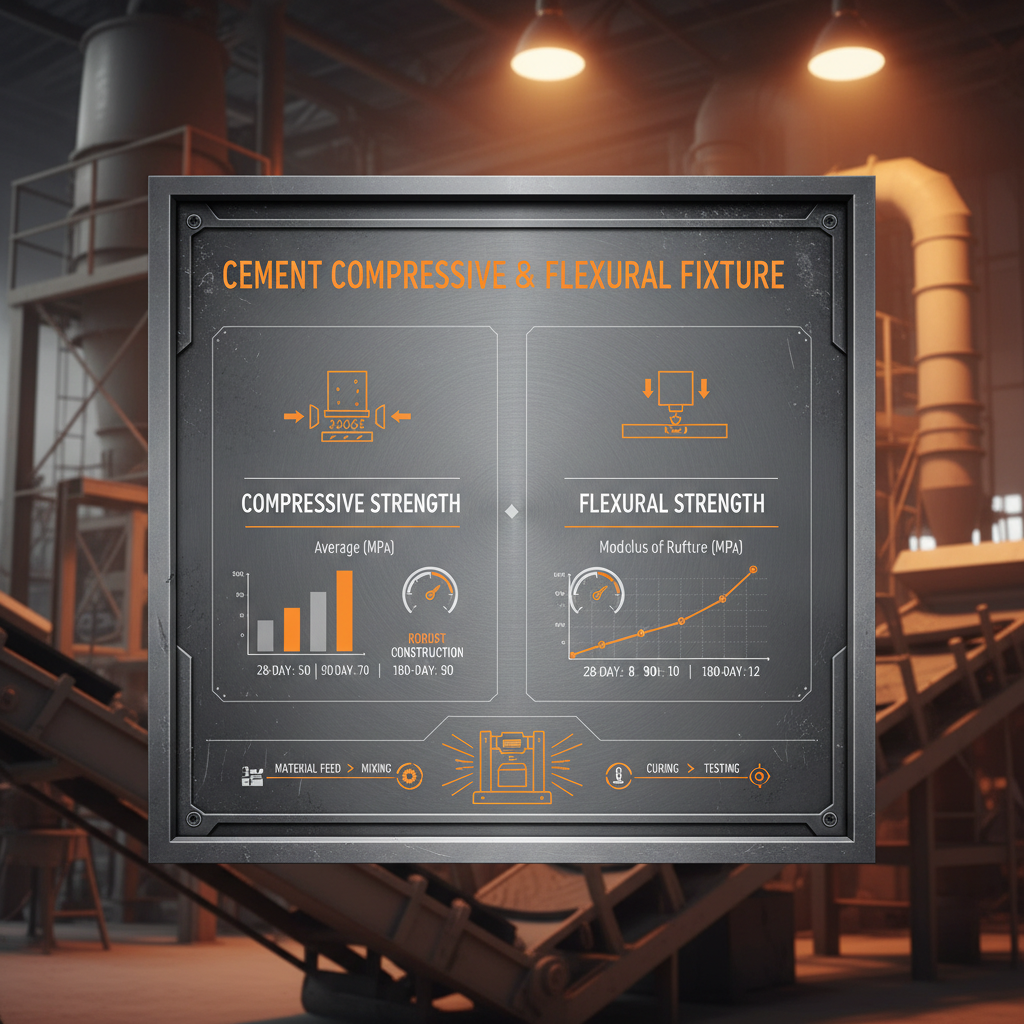 Cement Compressive And Flexural Fixture
