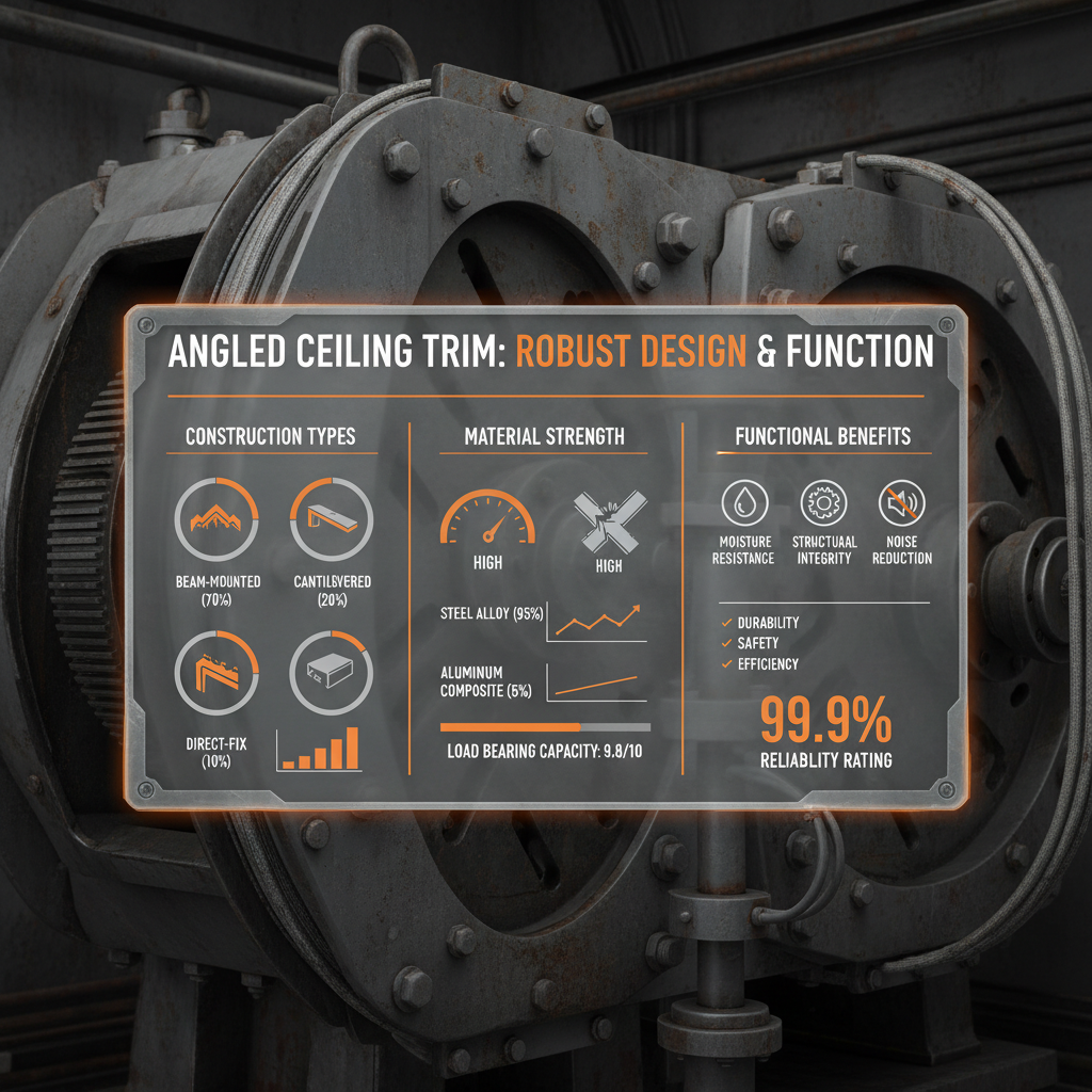 angled ceiling trim