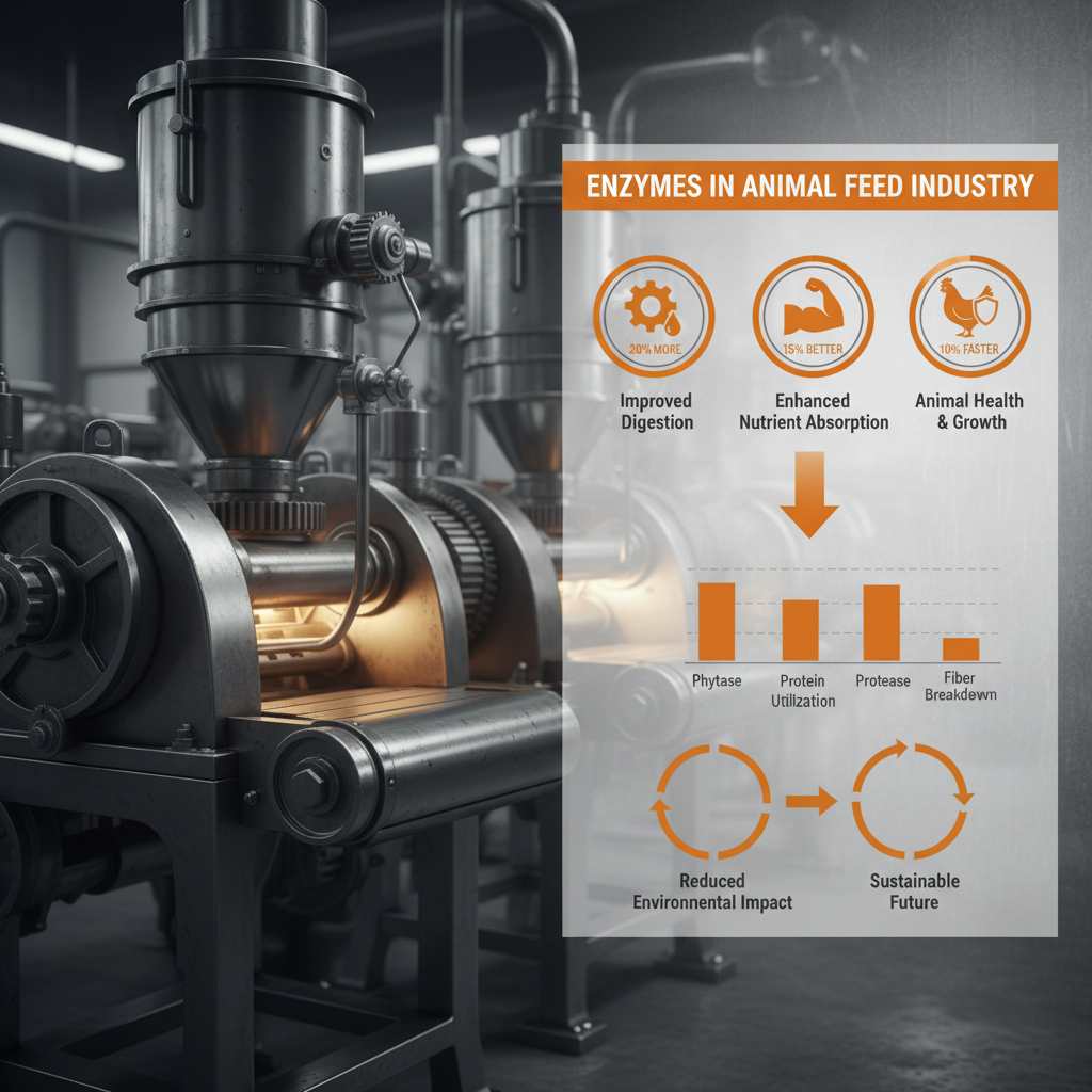 enzymes in animal feed industry