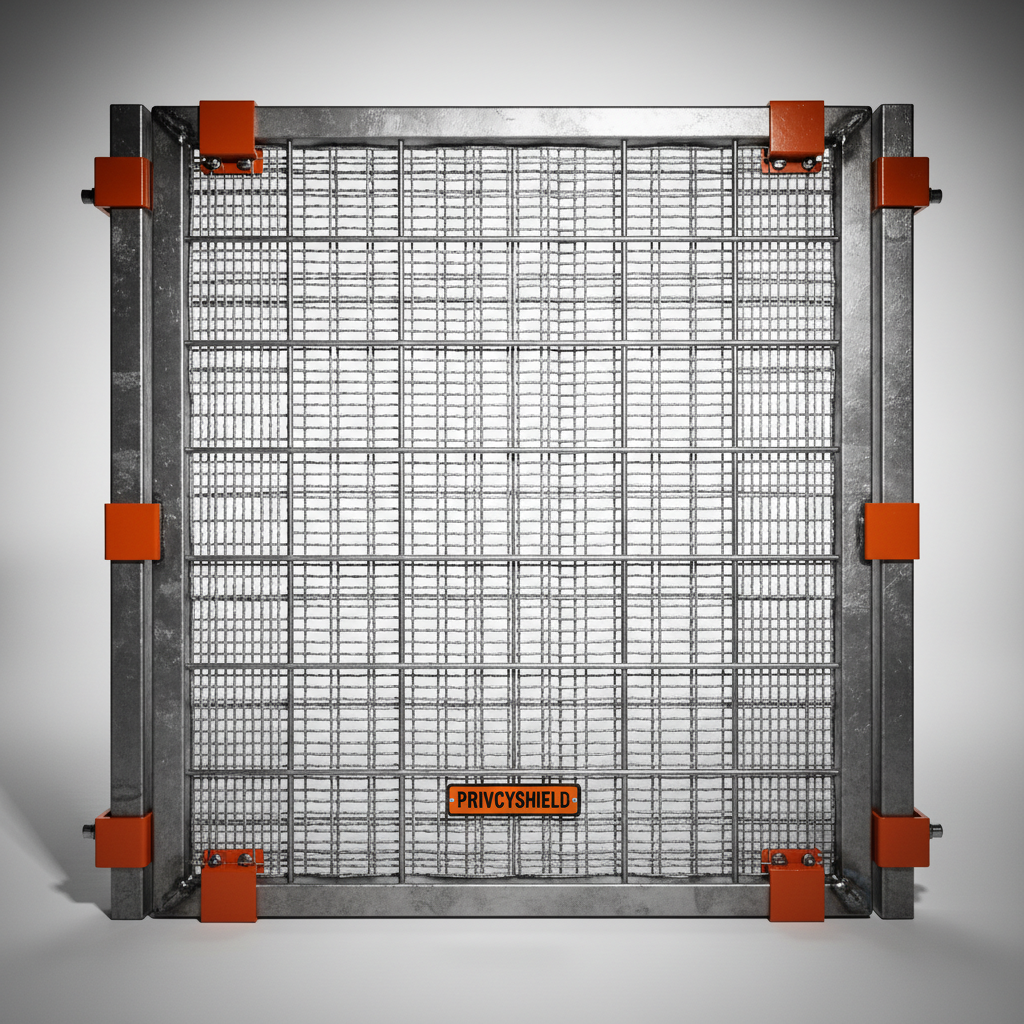 welded wire fence privacy