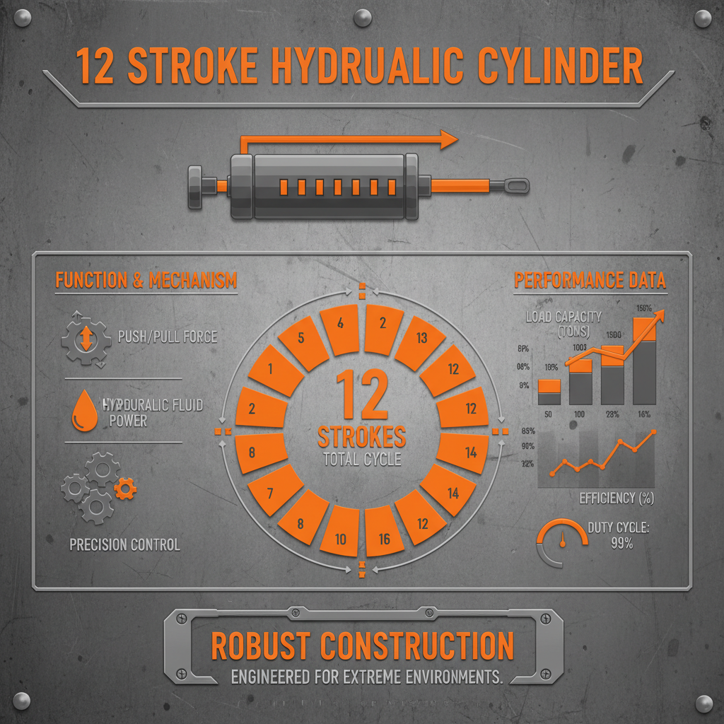 12 stroke hydraulic cylinder