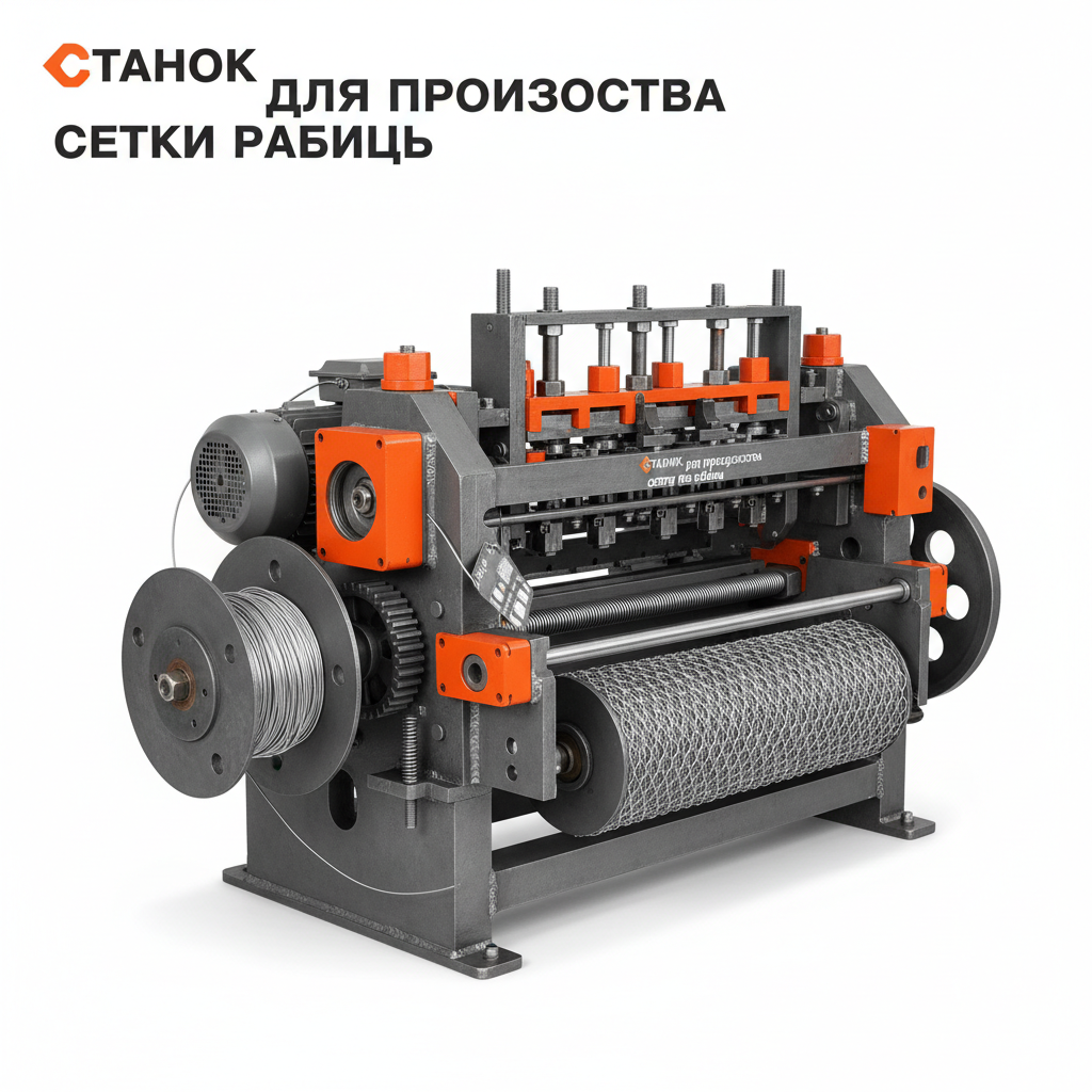 Станок для производства сетки рабицы