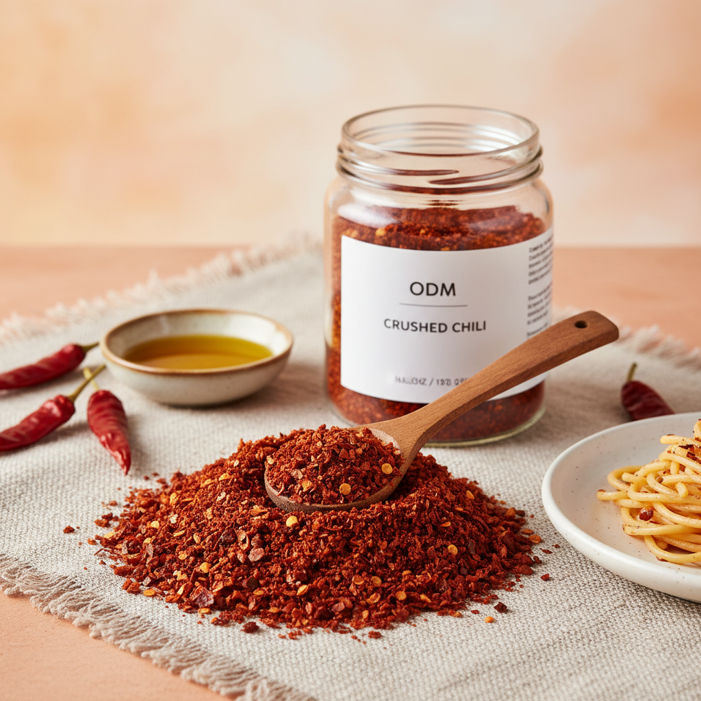 odm red crushed chili pepper