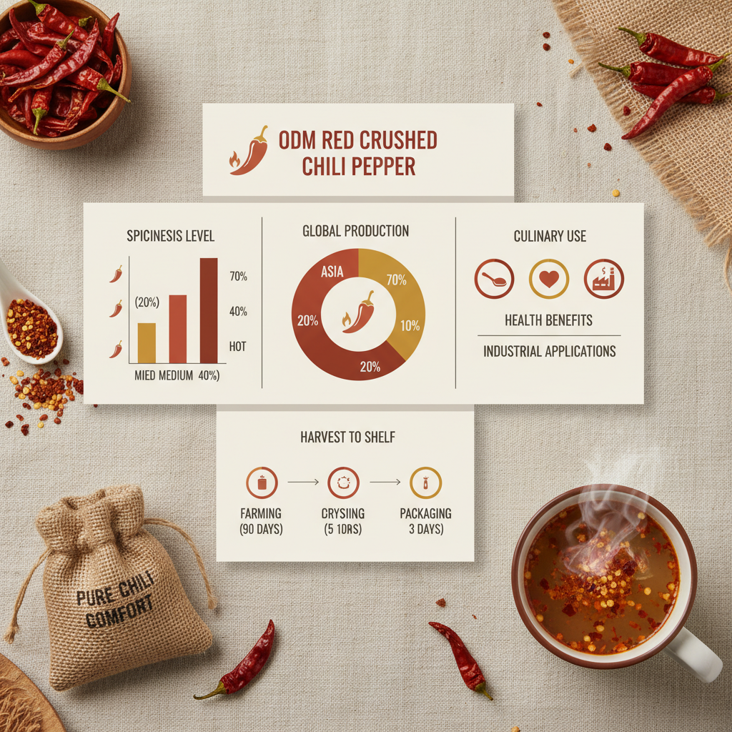 odm red crushed chili pepper