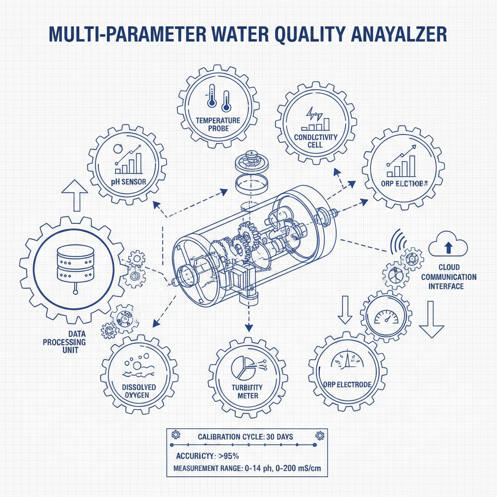 मल्टी पैरामीटर जल गुणवत्ता विश्लेषक