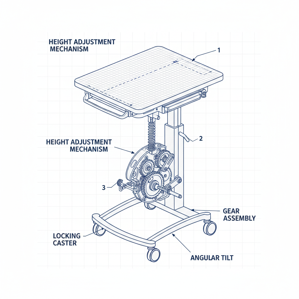 Enhancing Patient Care with Advanced Hospital Overbed Table Solutions