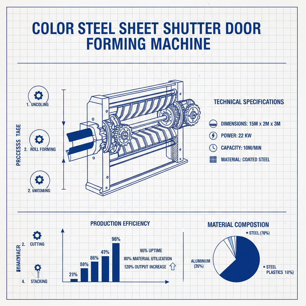 Advanced Color Steel Sheet Shutter Door Forming Machine for Efficient Production
