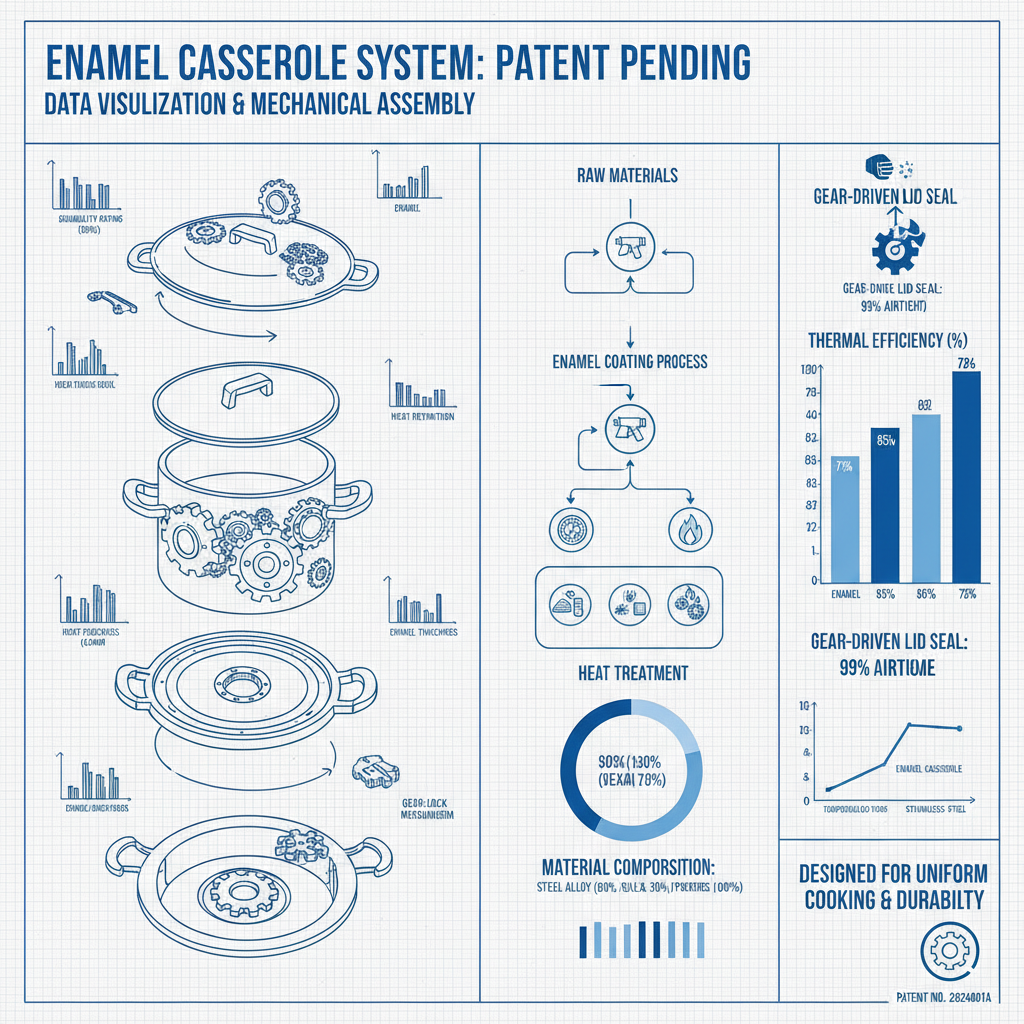 The Enduring Legacy of the Enamel Casserole in Modern Kitchens