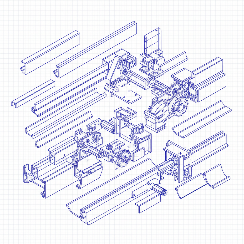 Innovative Stretched Ceiling Keels in Various Shapes for Modern Interior Design