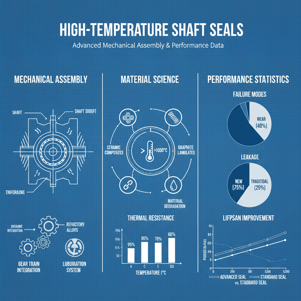 Advanced High Temperature Shaft Seals for Critical Industrial Applications