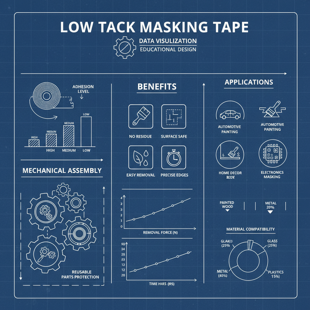 Exploring the Versatility and Growing Demand for Low Tack Masking Tape