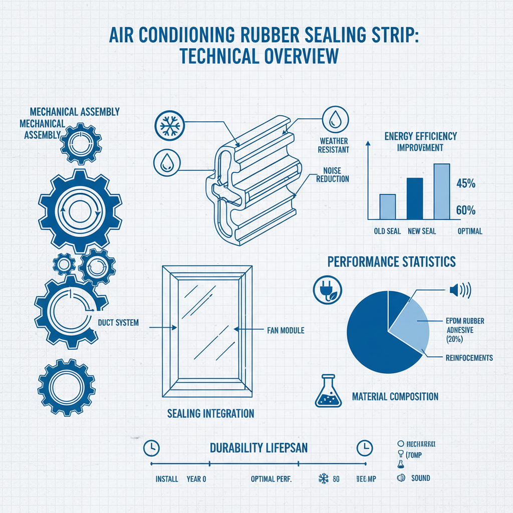 Optimizing HVAC Performance with High Quality Air Conditioning Rubber Sealing Strip