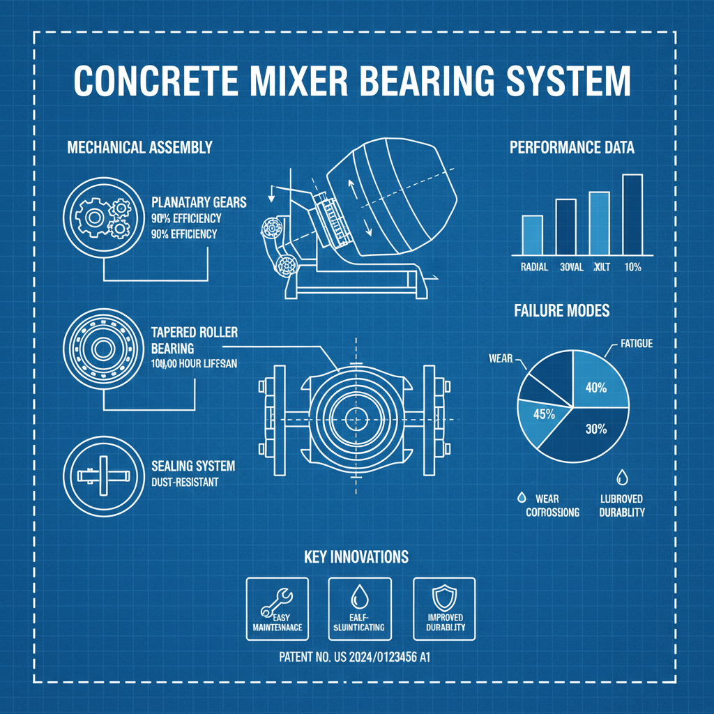 High Performance Concrete Mixer Bearings for Reliable Construction Operations