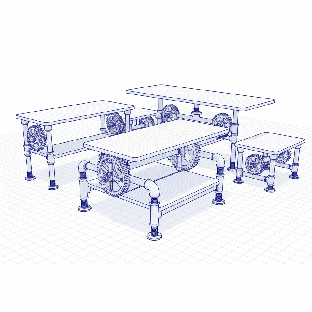 Discover Durable and Stylish Wholesale Cast Iron Pipe Furniture Options