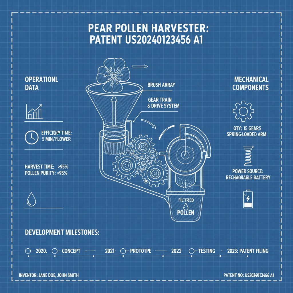 Advancements in Pear Pollen Collector Technology for Sustainable Fruit Production