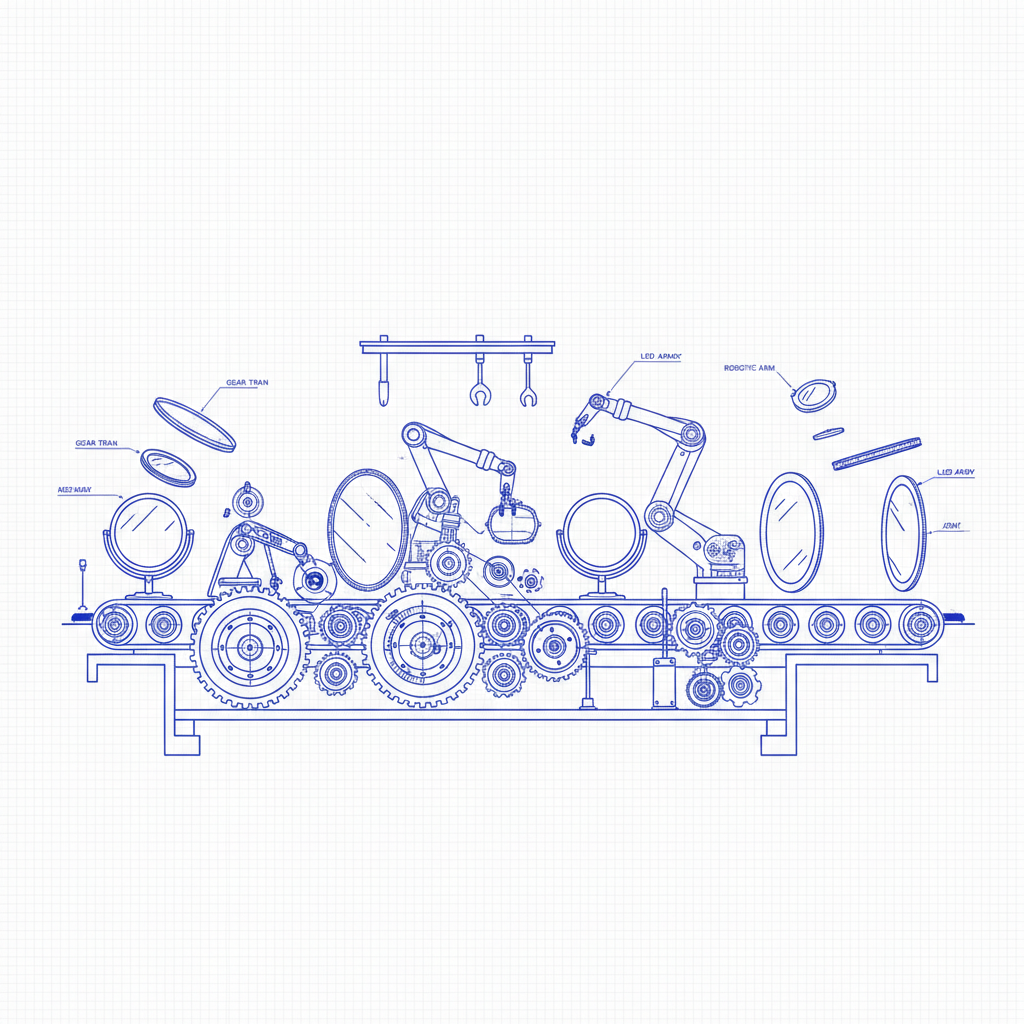 Exploring the World of Makeup Mirror Factory Operations and Future Trends