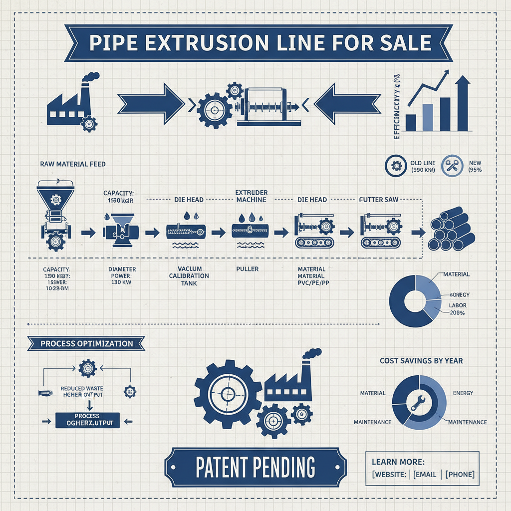 Invest in a High Performance Pipe Extrusion Line for Sale to Meet Global Demand